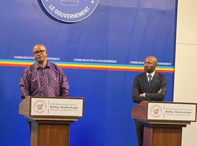 En attendant la publication des résultats des élections 2023, RDC : le Gouvernement invite les congolais au calme, au patriotisme et à la vigilance !
